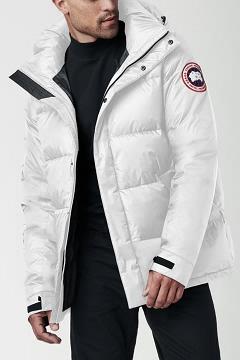 Chamarras Canada Goose Hombre Mexico - Approach Abrigos Blancos ZD0832741